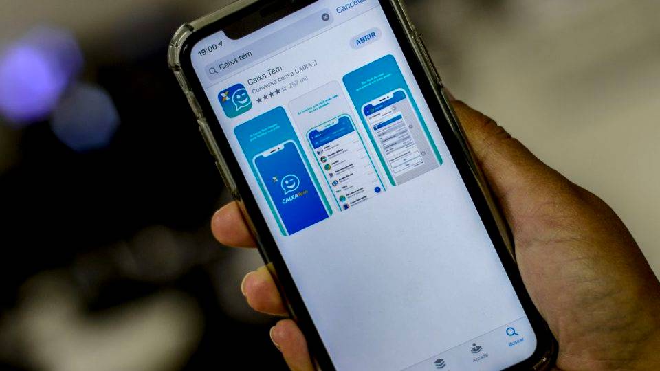 Caixa credita nesta segunda saque emergencial do FGTS para nascidos em setembro Aplicativo Caixa Tem