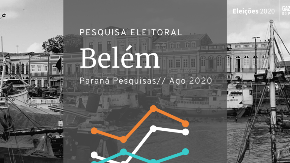 Pesquisa eleitoral: prefeitura de Belém, PA (ago/2020) Pesquisa eleitoral: prefeitura de Belém, PA (ago/2020)