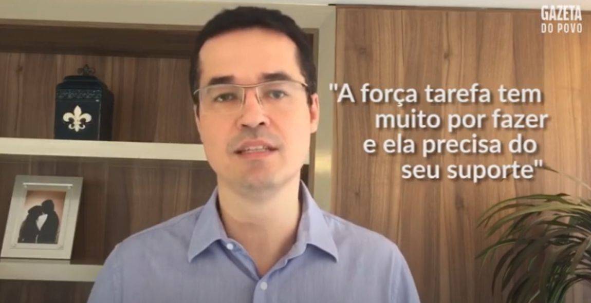 Deltan anuncia saída da Lava Jato em vídeo divulgado nas redes sociais.