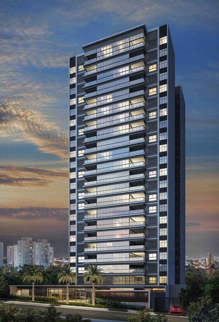 Fachada do Edifício Lumini, em Londrina. Imagem: divulgação Fachada do Edifício Lumini, em Londrina. Imagem: divulgação