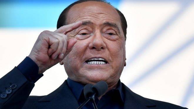 O ex-premiê da Itália, Silvio Berlusconi, em foto de 2019.