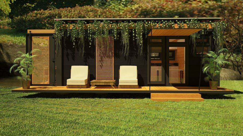 Empresa de eventos desenvolve casas no estilo tiny house como solução para crise Imagem: divulgação
