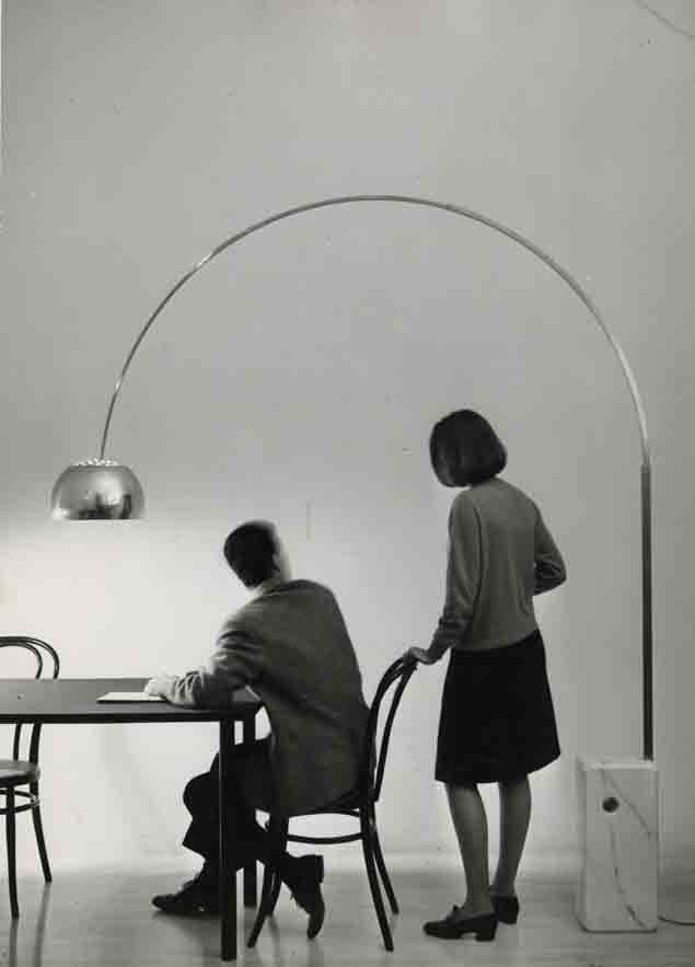Luminária Arco da Flos. Foto: divulgação Luminária Arco da Flos. Foto: divulgação