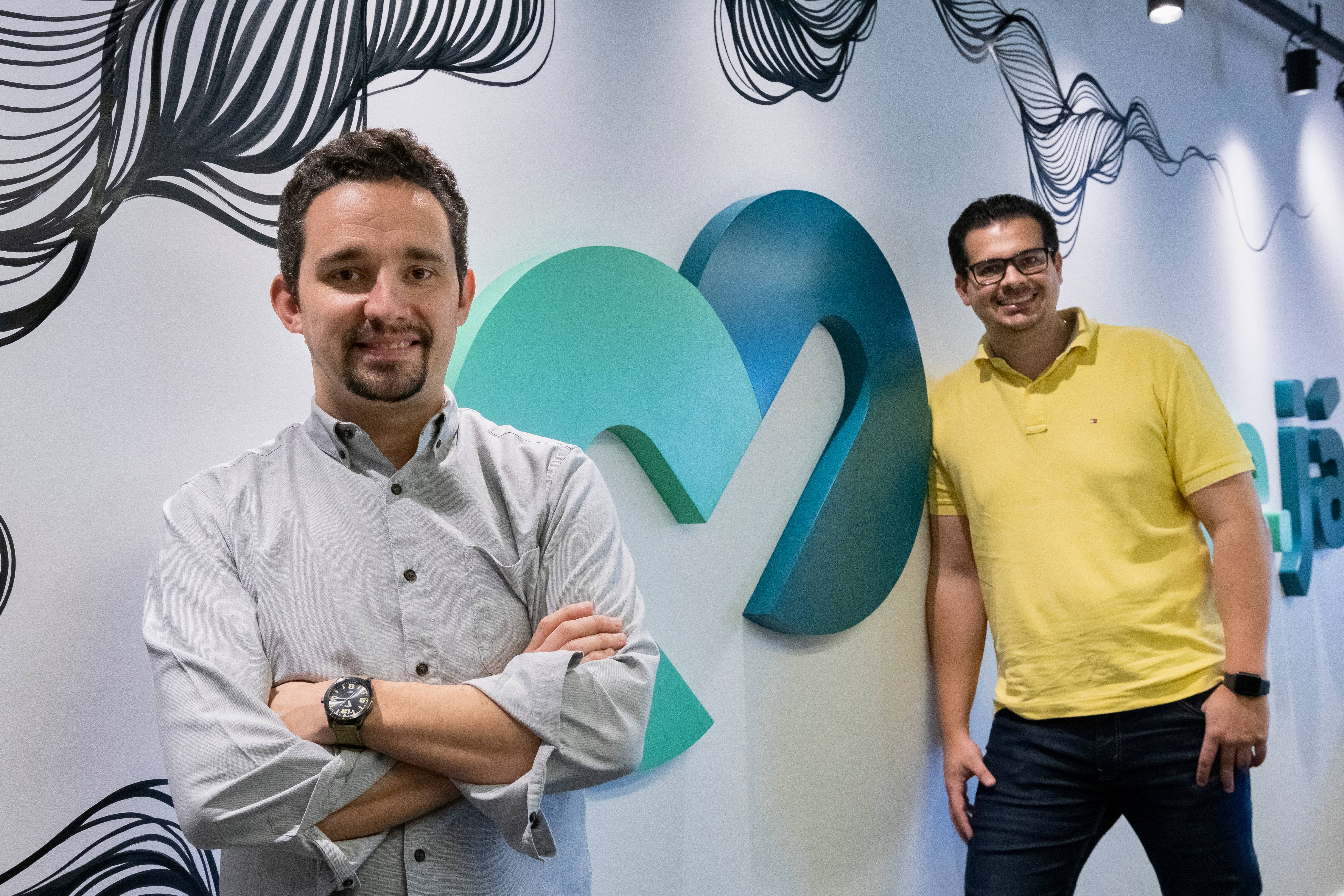 Rafael Abreu e Luiz Henrique Garcia, fundadores da QuiteJá, fintech curitibana com uma plataforma de recuperação de crédito inovadora. Foto: Divulgação. Rafael Abreu e Luiz Henrique Garcia, fundadores da QuiteJá, fintech curitibana com uma plataforma de recuperação de crédito inovadora. Foto: Divulgação.