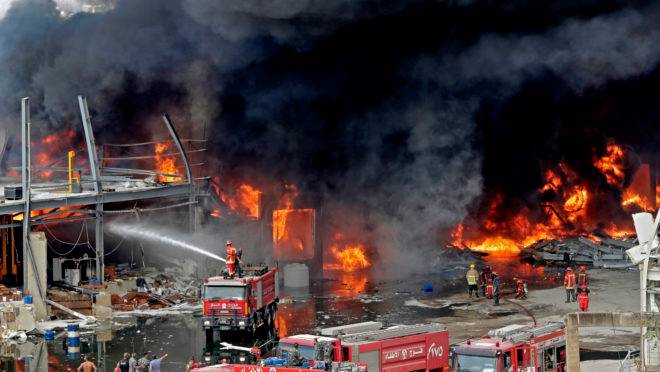 incêndio beirute