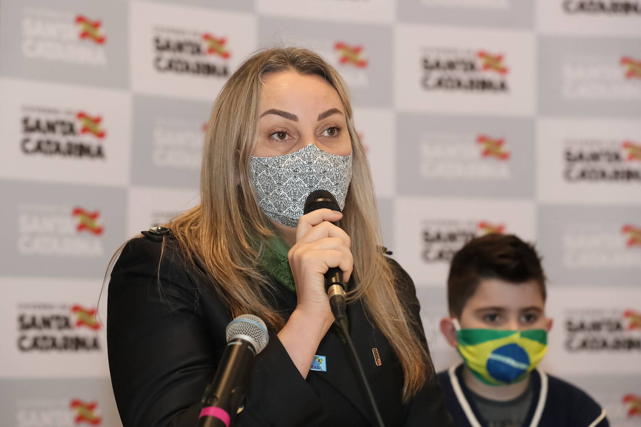 Vice-governadora catarinense Daniela Reinehr é alvo de um processo de impeachment junto com o governador Carlos Moisés.