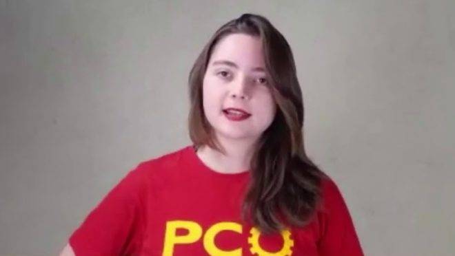 marília garcia candidata a prefeita de BH pelo PCO