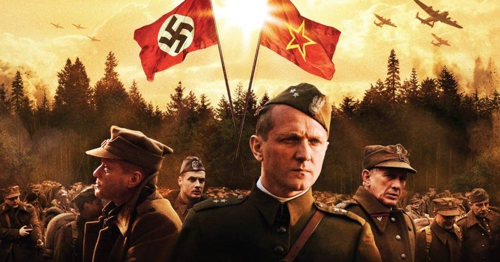 Pôster do filme Katyn: a Polônia encurralada entre o nazismo e o comunismo