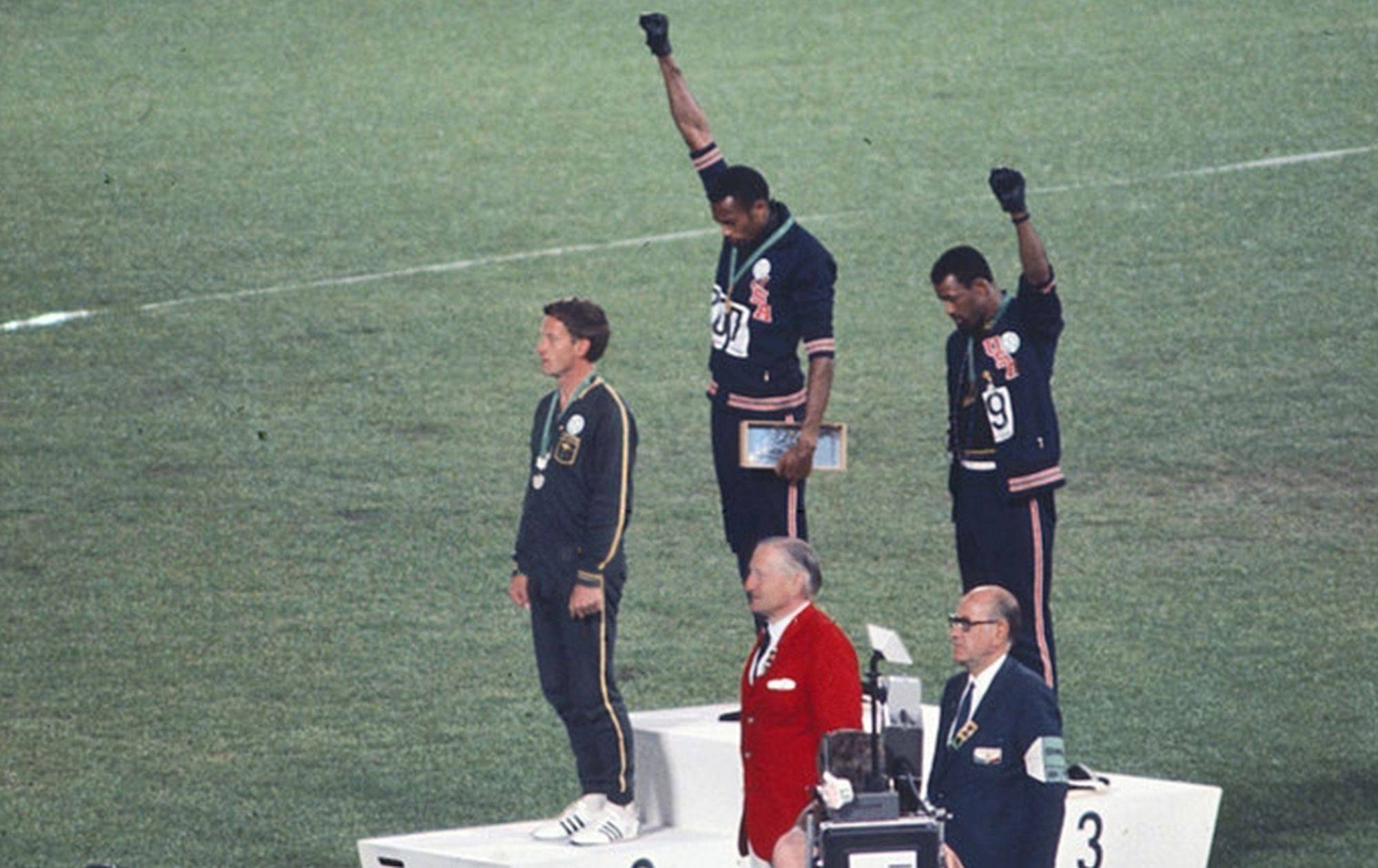 Tommie Smith e John Carlos - Olimpíada de 1968