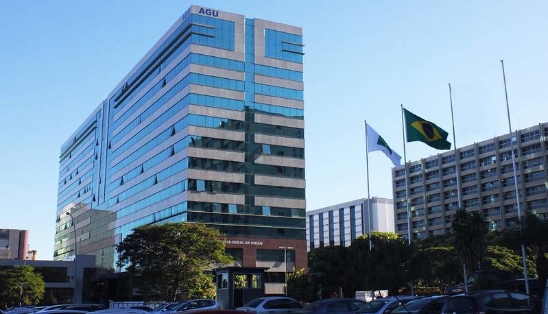 Sede da AGU em Brasília.