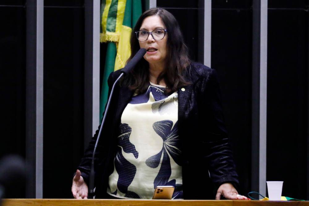 Bia Kicis presta depoimento em inquérito sobre atos antidemocráticos