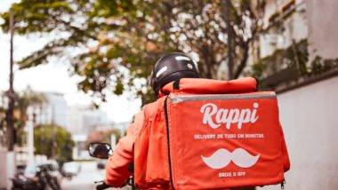 Rappi recebe aporte de US$ 300 milhões para ampliar atuação na América Latina Entregador do aplicativo Rappi.