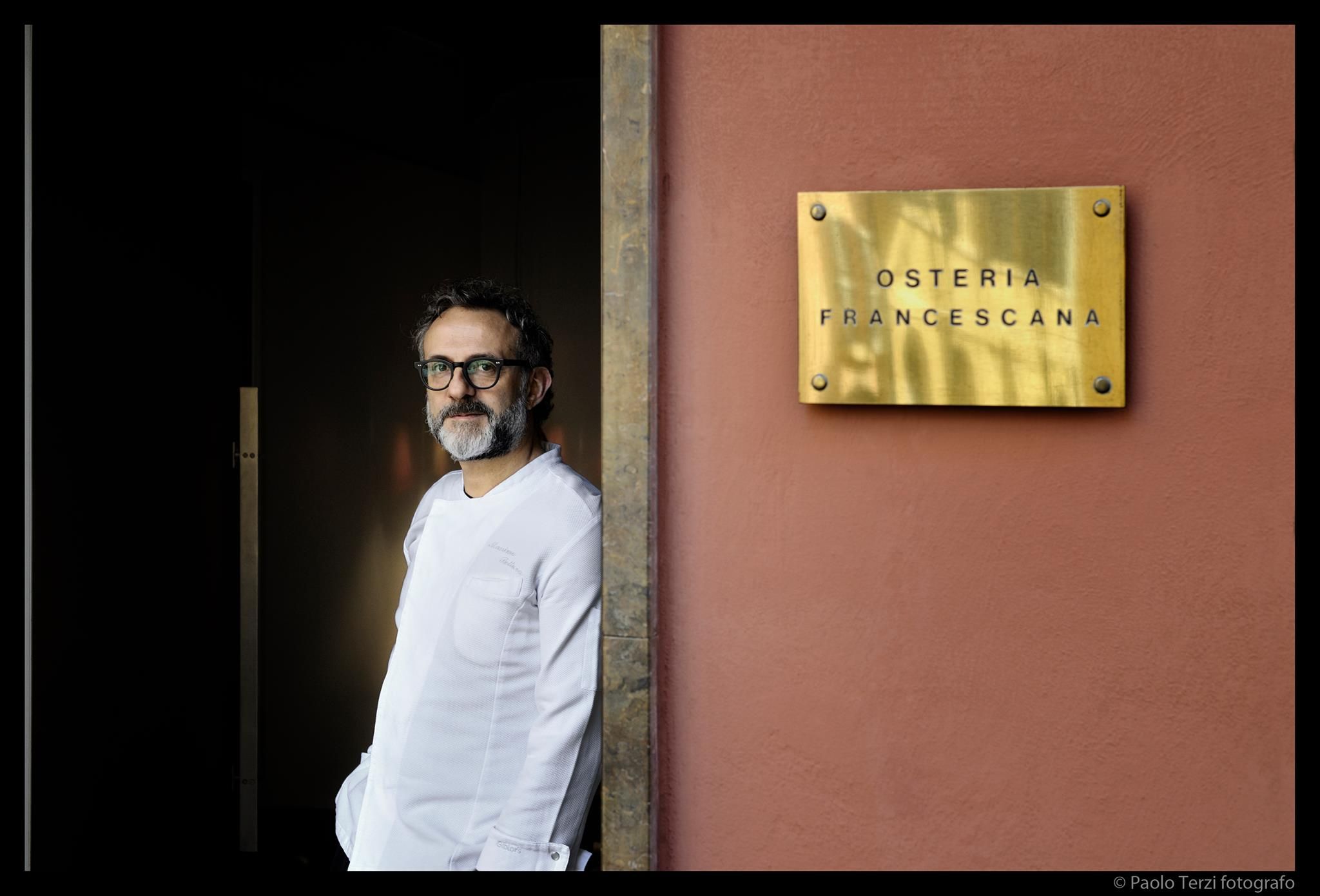Massimo Bottura foi condecorado pelo seu trabalho contra o  desperdício de alimentos