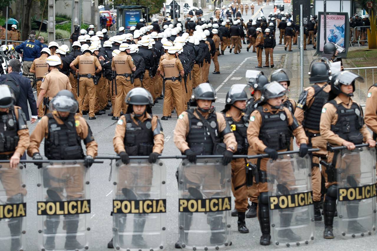 Policiais da PM do Paraná
