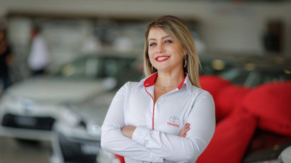 Priscilla Pozzi, gerente Comercial da Toyota Sulpar