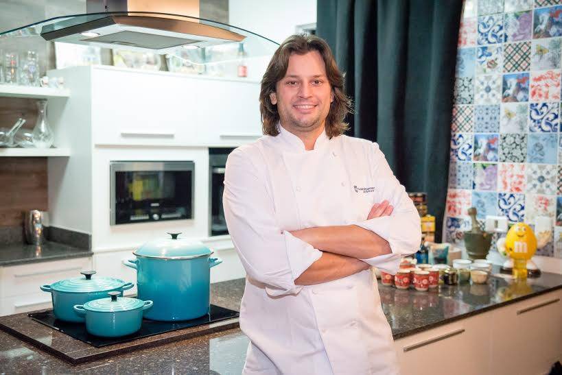 Chef Dudu Sperandio. Crédito: Priscilla Fiedler Chef Dudu Sperandio. Crédito: Priscilla Fiedler
