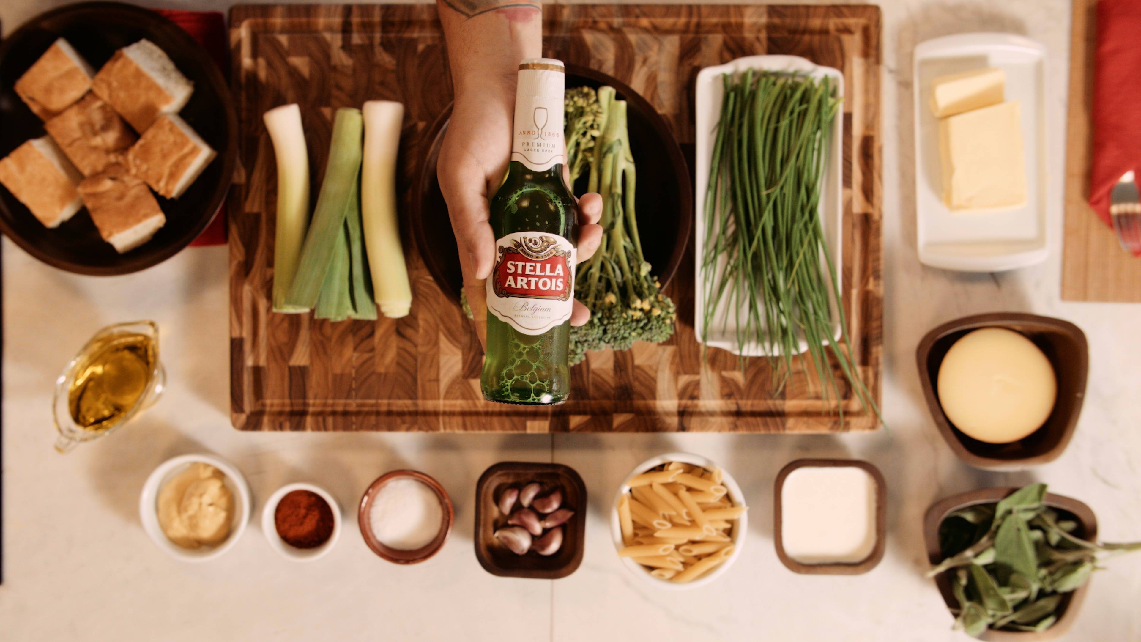 Ingredientes da receita de outubro