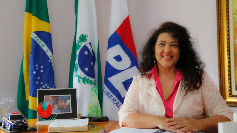 Christiane Yared é a candidata do PL à prefeitura de Curitiba