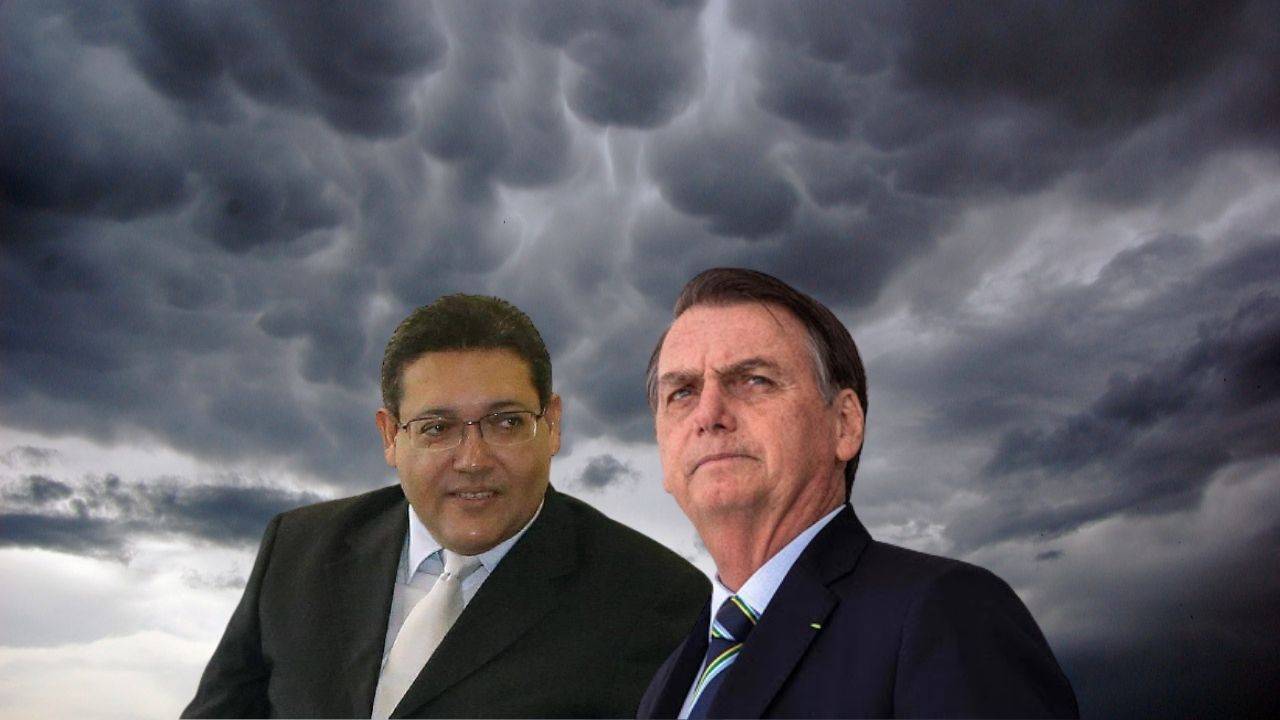 Kassio Nunes e Bolsonaro.