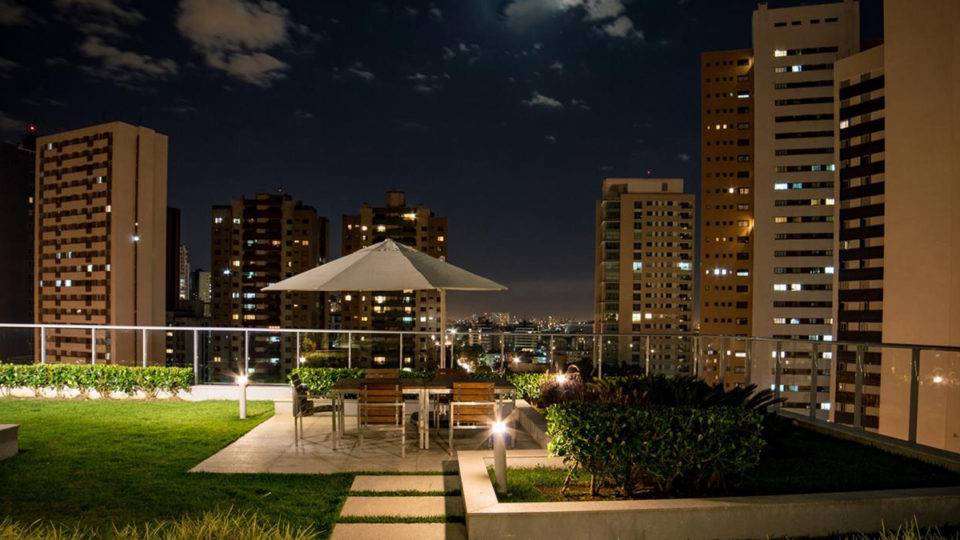 Ambiente exclusivo e vista privilegiada.