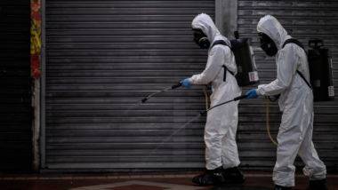 Higienização para combater o coronavírus