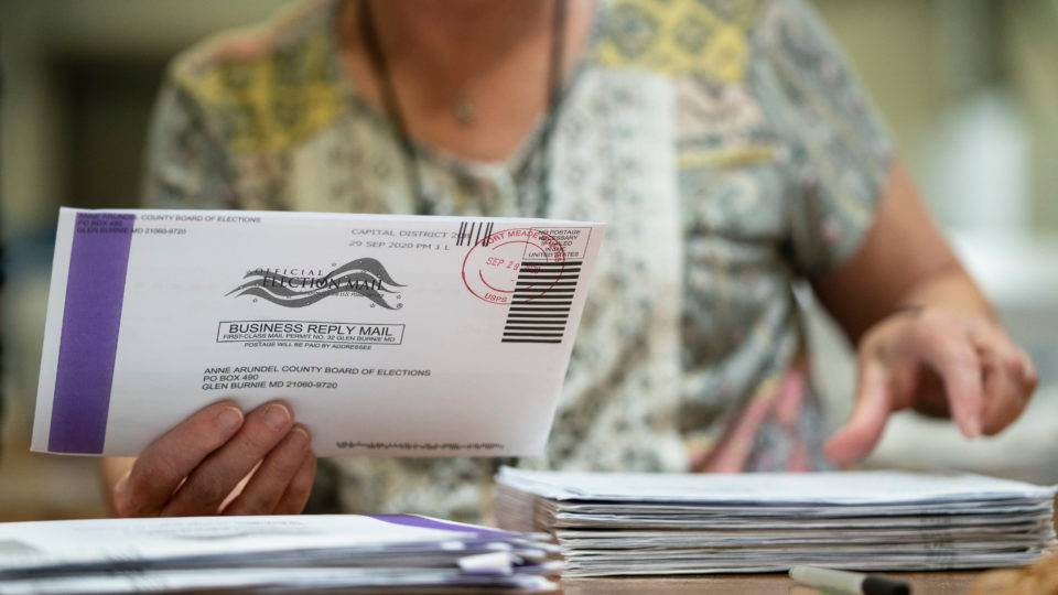 votação correio eua
