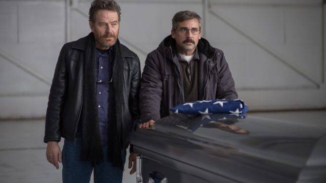 Bryan Cranston e Steve Carell em cena de "A Melhor Escolha"