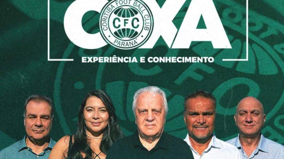 Chapa de Vialle para a eleição do Coritiba