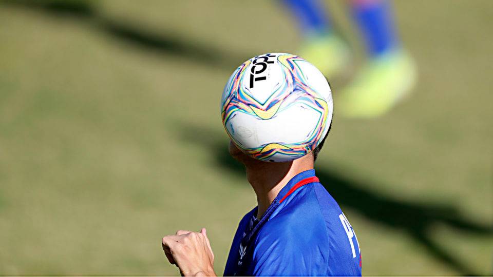 Treino do Paraná Clube