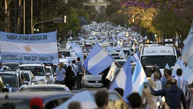PROTESTOS ARGENTINA