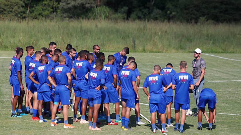 Treino do Paraná Clube