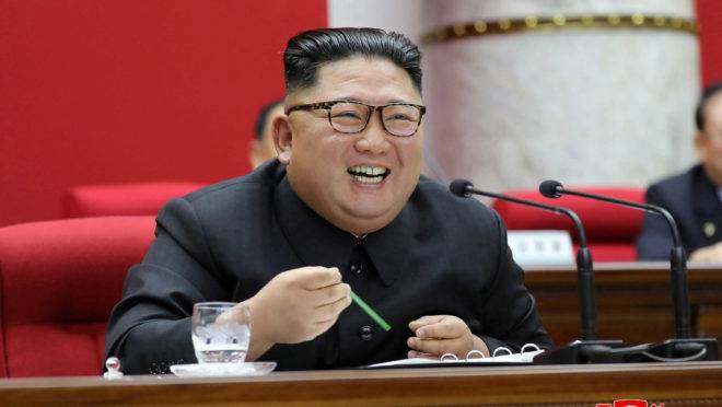FILE PHOTO: North Korean leader Kim Jong Un attends the 5th Plenary Meeting of the 7th Central Committee of the Workers’ Party of Korea (WPK) in this undated photo released on December 31, 2019 by North Korean Central News Agency (KCNA). KCNA via REUTERS ATTENTION EDITORS – THIS IMAGE WAS PROVIDED BY A THIRD PARTY. REUTERS IS UNABLE TO INDEPENDENTLY VERIFY THIS IMAGE. NO THIRD PARTY SALES. SOUTH KOREA OUT./File Photo