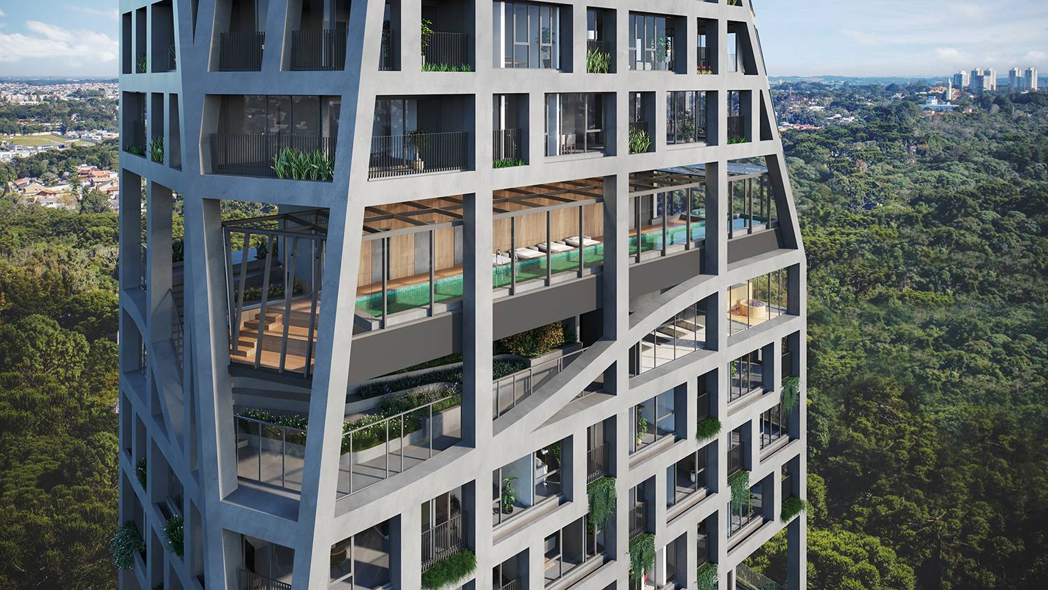 O empreendimento recebeu o paisagismo de Renata Tilli e a chancela da Lapinha SPA O empreendimento recebeu o paisagismo de Renata Tilli e a chancela da Lapinha SPA