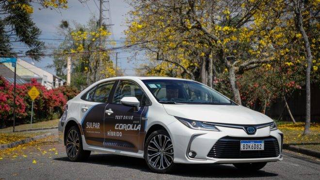 Toyota Corolla híbrido test drive Sulpar