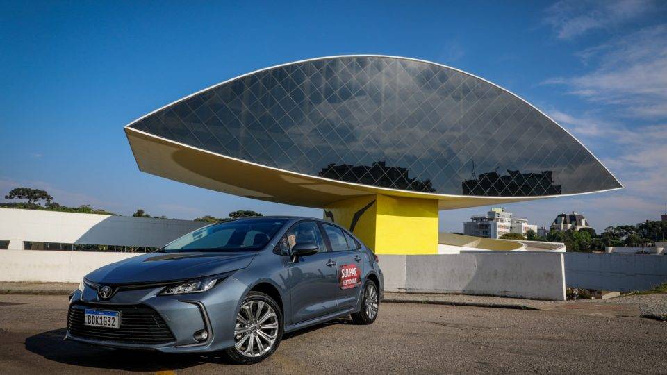 Toyota Corolla XEI test drive Curitiba