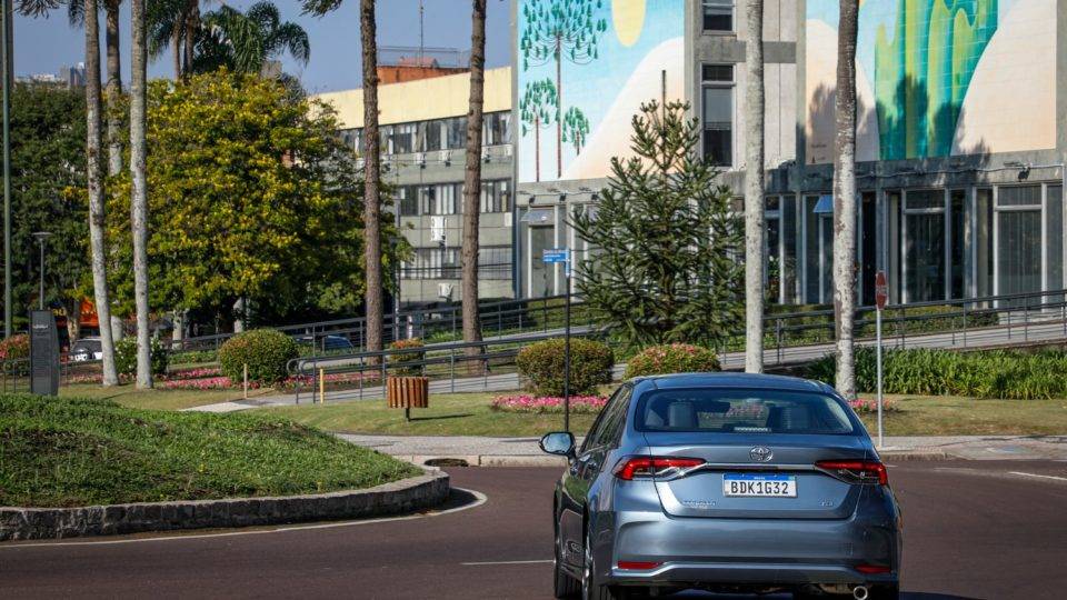 Toyota Corolla XEI test drive Curitiba