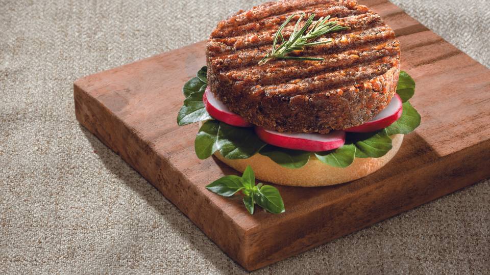 Carne vegetal da Jasmine Alimentos.