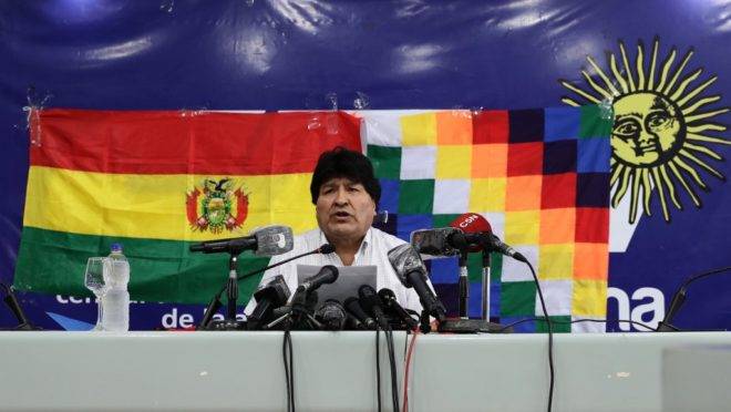 O ex-presidente da Bolívia, Evo Morales.