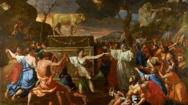 Religião e política: brevíssima reflexão (Final) Imagem: “Adoração do bezerro de ouro”, Nicolas Poussin