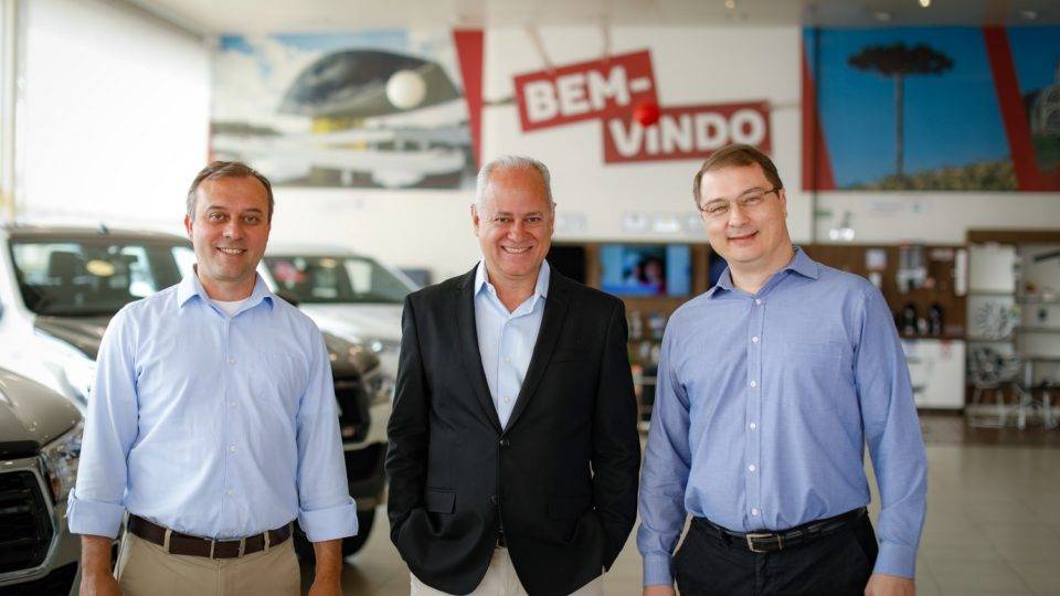 Diretoria do Grupo Sulpar, concessionária Toyota em Curitiba.