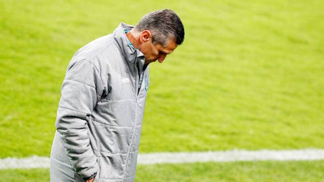 Técnico Jorginho completa dois meses à frente do Coritiba. Em 12 rodadas, são 36,11% de aproveitamento.