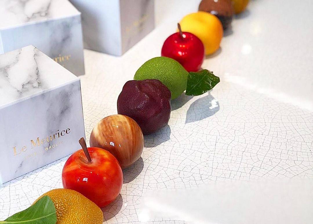 Parecem frutas, mas são doces em forma de arte do chef pâtissier Cedric Grolet, do Le Maurice. Foto: Reprodução/Instagram Parecem frutas, mas são doces em forma de arte do chef pâtissier Cedric Grolet, do Le Maurice. Foto: Reprodução/Instagram
