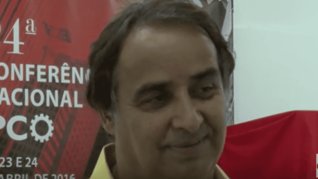 Luiz Delvair, candidato do PCO à prefeitura de Porto Alegre