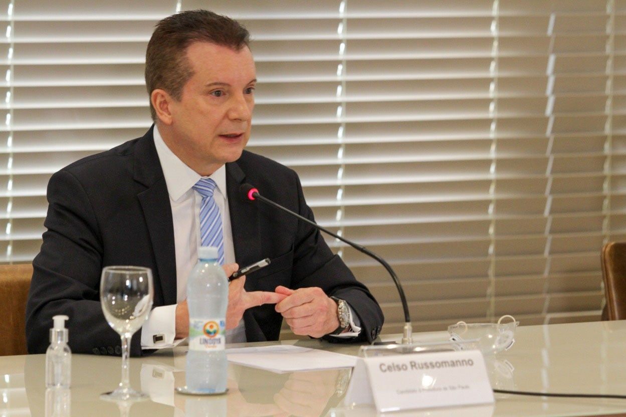 O candidato a prefeito de São Paulo, Celso Russomanno (Republicanos)