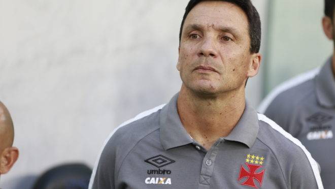 Zé Ricardo chamou atenção como técnico quando comandou o Vasco em 2017 Zé Ricardo chamou atenção como técnico quando comandou o Vasco em 2017