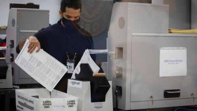 votação por correio eua