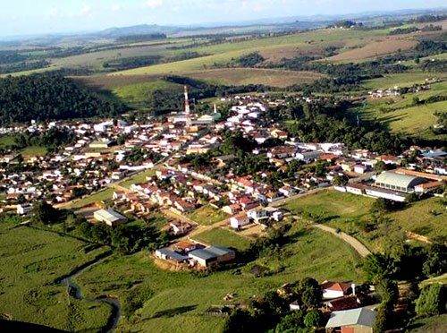 Vista aérea de Santana do Itararé