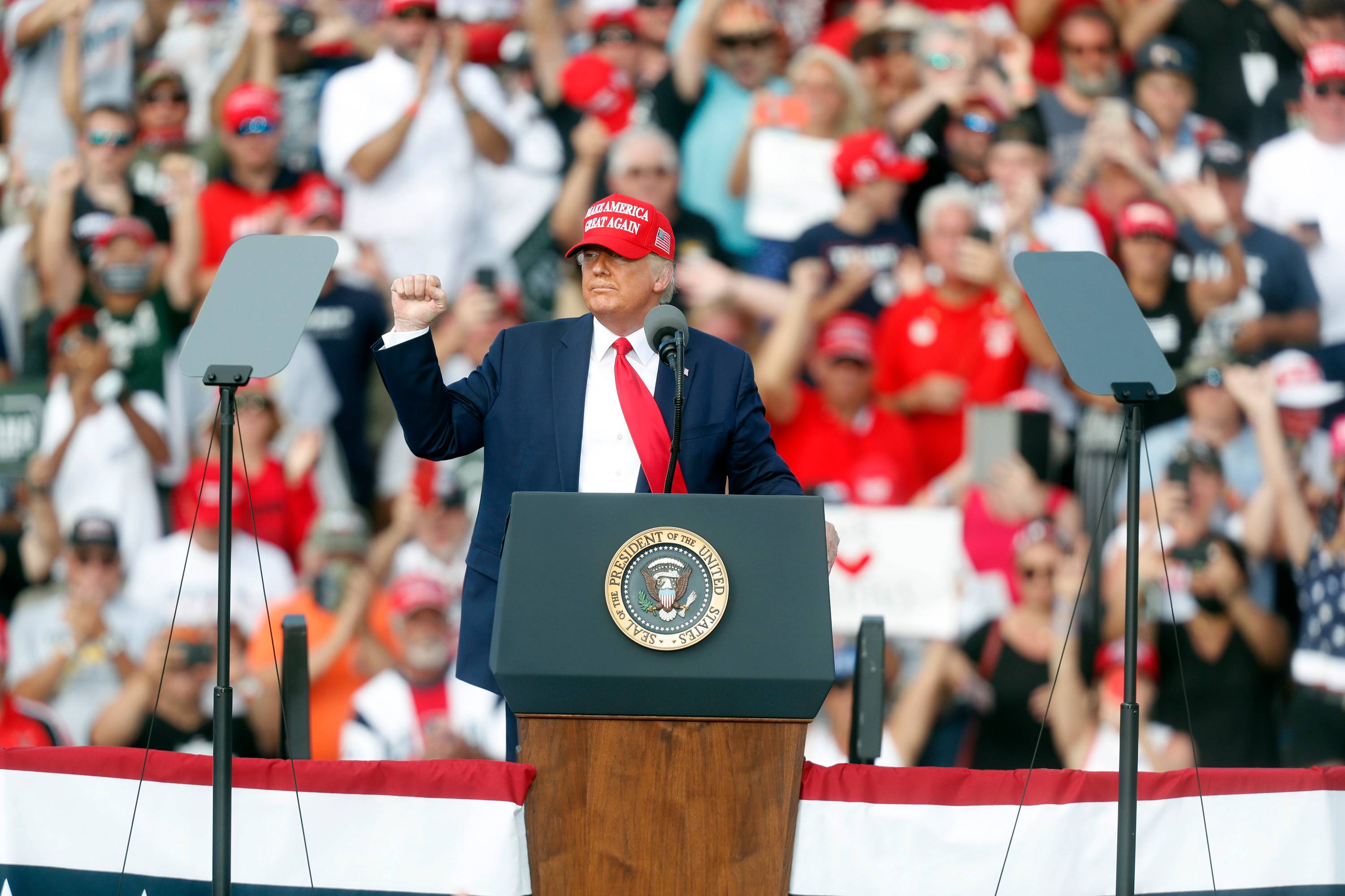 trump comício flórida