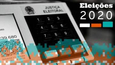Close de urna eletrônica