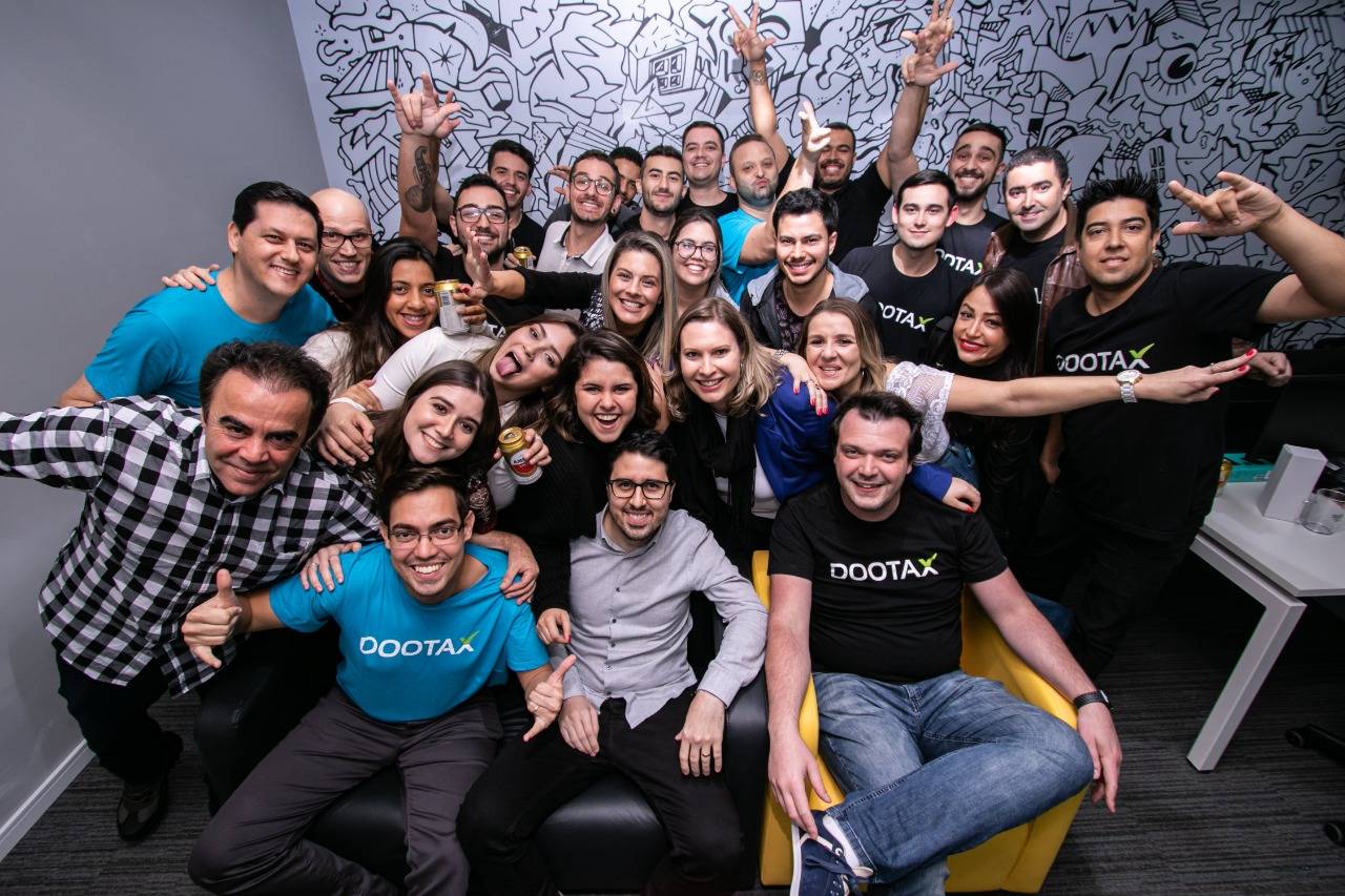 Equipe da startup Dootax. Equipe da startup Dootax.